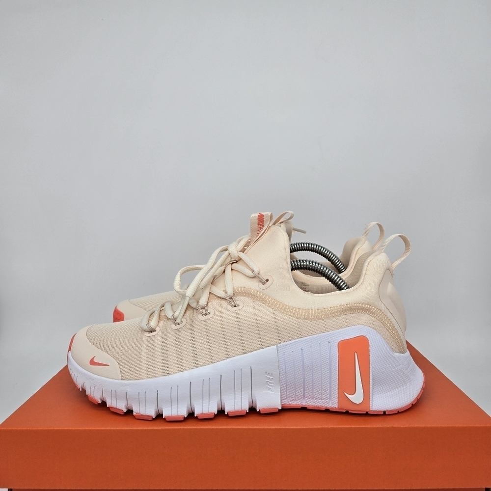 New Nike Free Metcon 6 Guava Ice Light Wild Mango Women's Workout Shoes Size 9.5